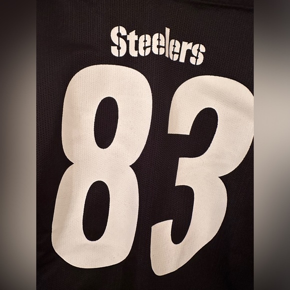 💛🖤💛NEW NFL Team Pittsburgh Steelers Heath Miller Youth XL Jersey Kids 💛🖤💛 - Picture 2 of 7